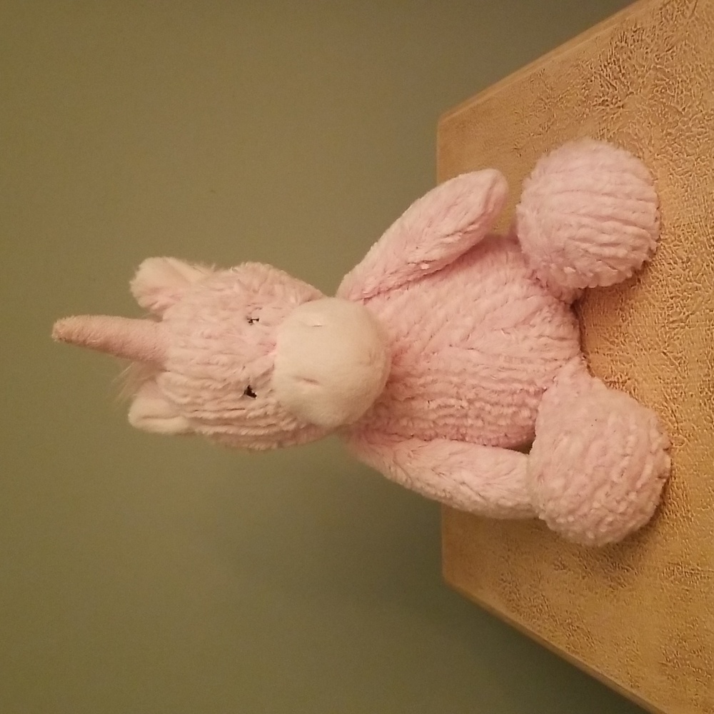 Manhattan Toy Company Pink Unicorn Plush Toy